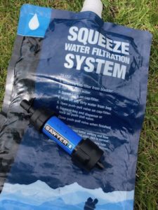 Sawyer mini water filter for on the trail filtration | www.switchbackstrategy.com