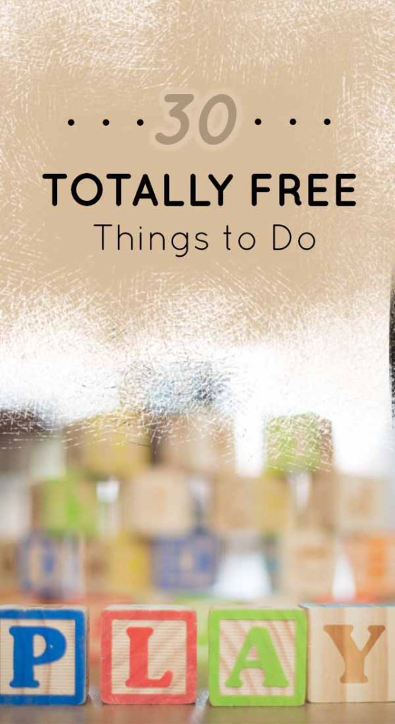 30 Totally Free Things to Do, Play in Letter Blocks |www.switchbackstrategy.com